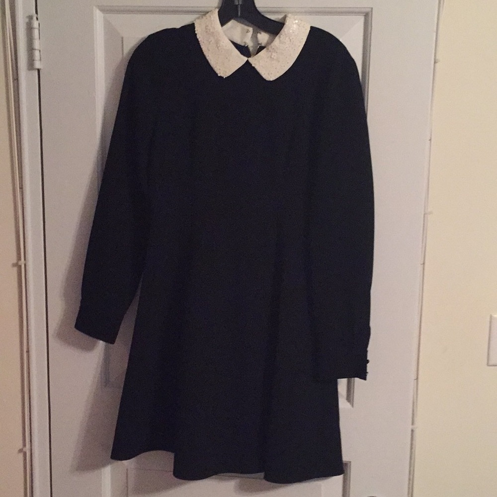 Kate spade sequined collar dress